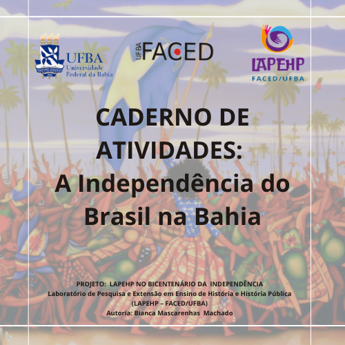 Caderno de atividades sobre Independência na Bahia